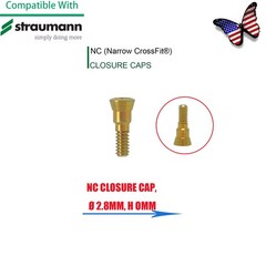 US Straumann ITI Bone Level Healing Abutment & Closure Screw Cap CrossFit BL/BLT